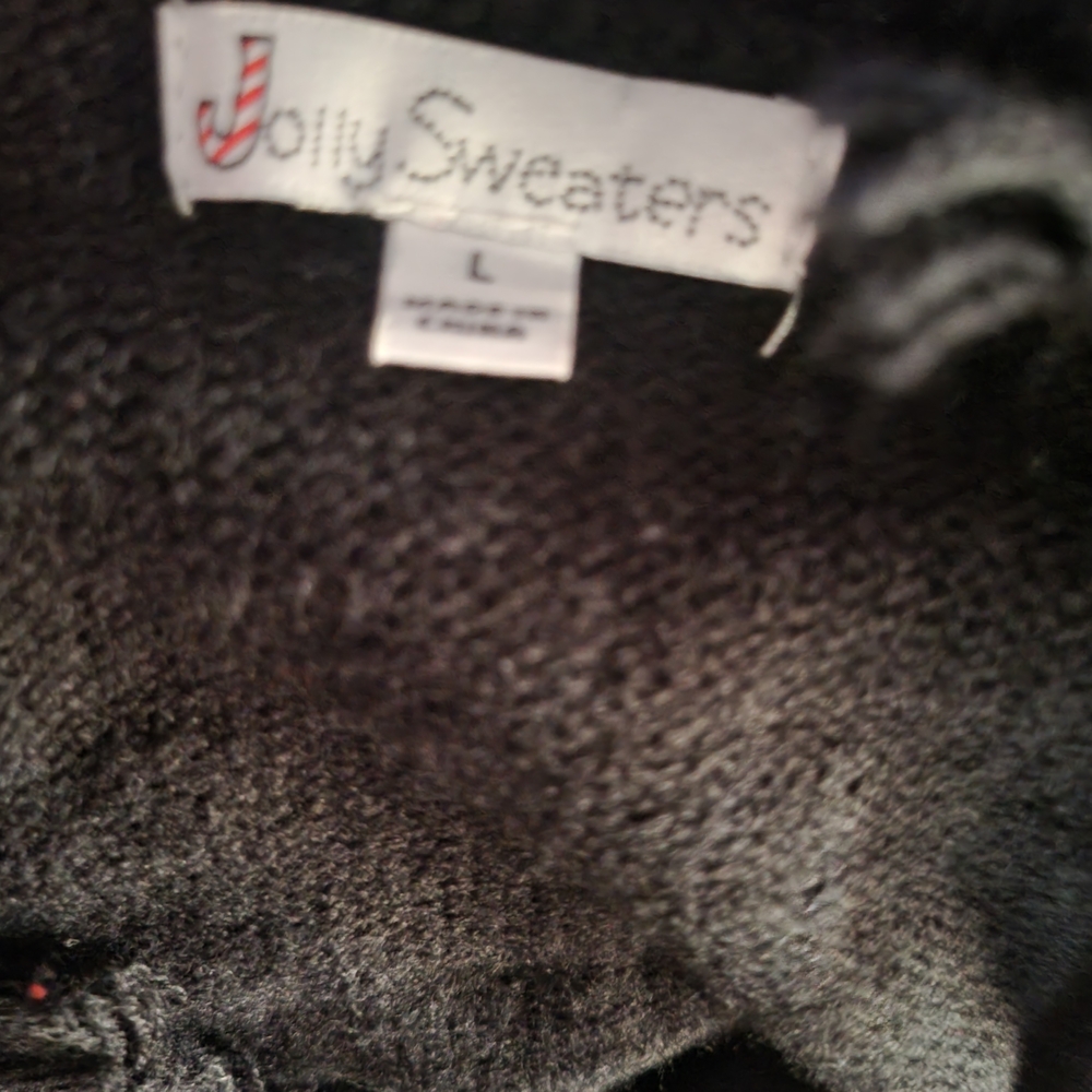 Chic Black Flamingo Sweater - Picture 5 of 5